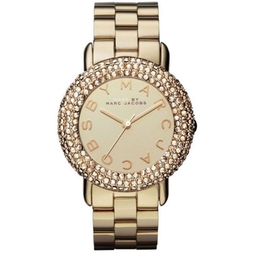Marc Jacobs Marci Gold Dial Gold Steel Strap Watch for Women - MBM3191 Buy Now By Marc Jacobs