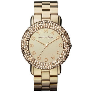 Marc Jacobs Marci Gold Dial Gold Steel Strap Watch for Women - MBM3191 Buy Now By Marc Jacobs