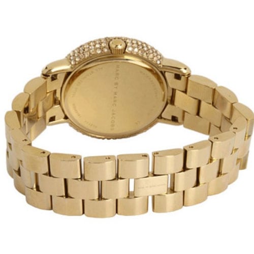Marc Jacobs Marci Gold Dial Gold Steel Strap Watch for Women - MBM3191 Buy Now By Marc Jacobs