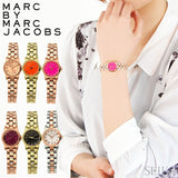 Marc Jacobs Henry Dinky Red Dial Gold Steel Strap Watch for Women - MBM3202 Buy Now By Marc Jacobs