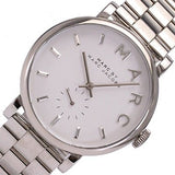 Marc Jacobs Baker White Dial Silver Steel Strap Watch for Women - MBM3242 Buy Now By Marc Jacobs