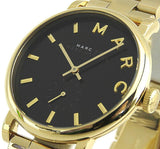 Marc Jacobs Baker Black Dial Gold Steel Strap Watch for Women - MBM3355 Buy Now By Marc Jacobs