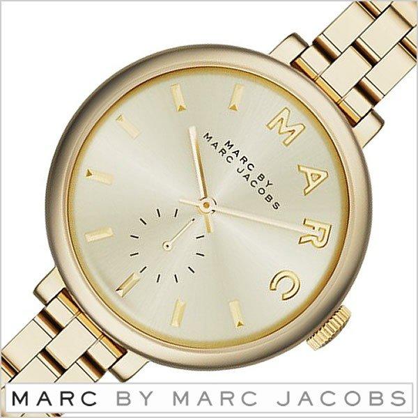 Marc Jacobs Sally Champagne Gold Dial Gold Steel Strap Watch for Women - MBM3363 Buy Now By Marc Jacobs