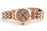 Marc Jacobs Peeker Rose Gold Dial Rose Gold Steel Strap Watch for Women - MBM3374 Buy Now By Marc Jacobs