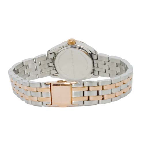 Marc Jacobs Peeker Silver Dial Two Tone Steel Strap Watch for Women - MBM3375 Buy Now By Marc Jacobs
