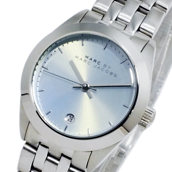Marc Jacobs Peeker Blue Dial Silver Steel Strap Watch for Women - MBM3376 Buy Now By Marc Jacobs
