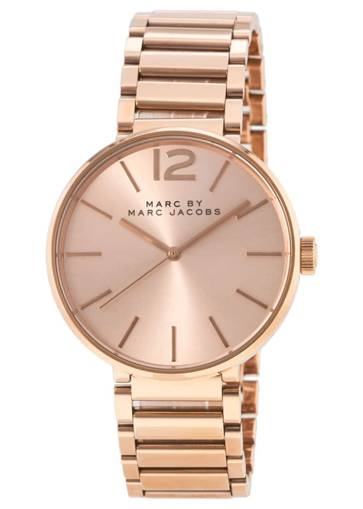 Marc Jacobs Peggy Rose Gold Dial Rose Gold Steel Strap Watch for Women - MBM3406 Buy Now By Marc Jacobs