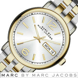 Marc Jacobs Fergus Silver Dial Two Tone Steel Strap Watch for Women - MBM3426 Buy Now By Marc Jacobs