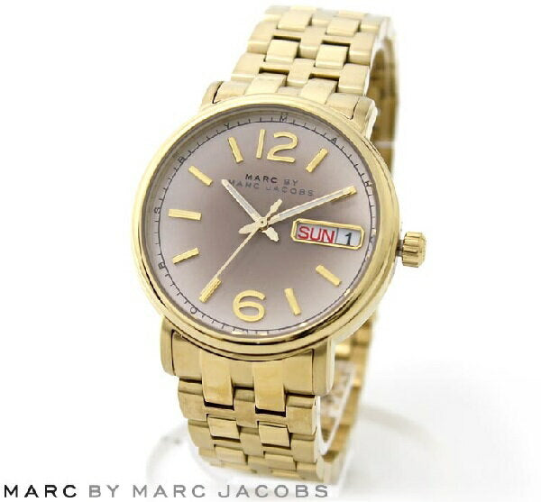 Marc Jacobs Fergus Gunmetal Grey Dial Gold Steel Strap Watch for Women - MBM3429 Buy Now By Marc Jacobs