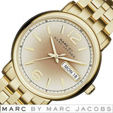 Marc Jacobs Fergus Gunmetal Grey Dial Gold Steel Strap Watch for Women - MBM3429 Buy Now By Marc Jacobs