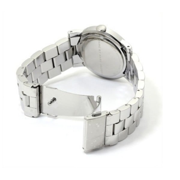 Marc Jacobs Amy Pink Dial Silver Steel Strap Watch for Women - MBM8623 Buy Now By Marc Jacobs