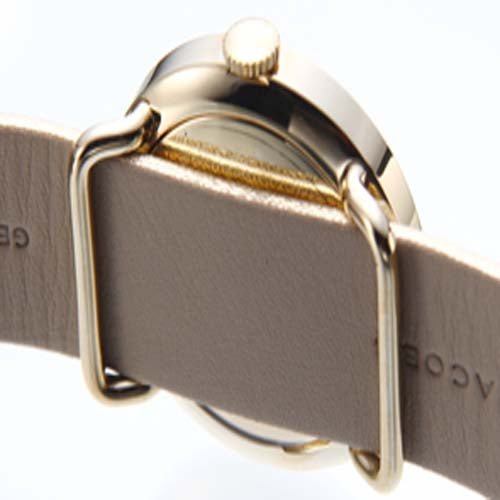 Marc Jacobs Amy Gold Dial Gold Leather Strap Watch for Women - MBM8627 Buy Now By Marc Jacobs
