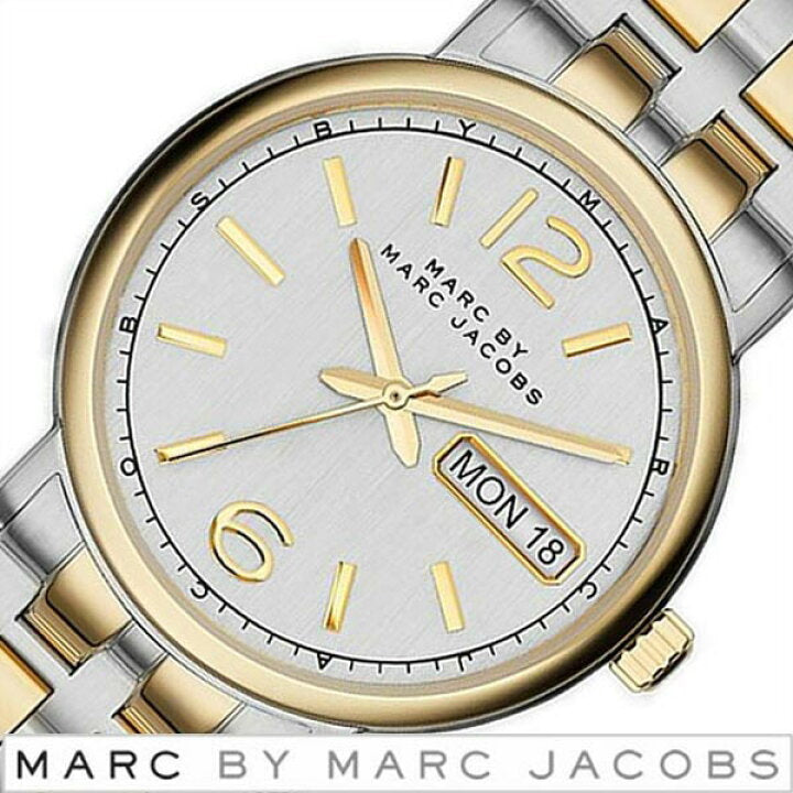 Marc Jacobs Fergus Silver Dial Two Tone Steel Strap Watch for Women - MBM8652 Buy Now By Marc Jacobs