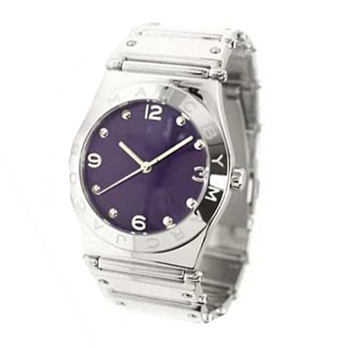 Marc Jacobs Purple Dial Silver Steel Strap Watch for Women - MBM3032 Buy Now By Marc Jacobs