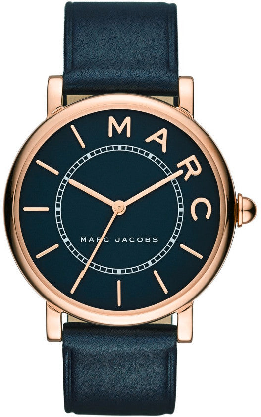 Marc Jacobs Roxy Navy Blue Dial Blue Leather Strap Watch for Women - MJ1534 Buy Now By Marc Jacobs
