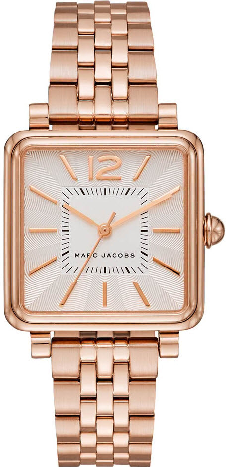 Marc Jacobs Vic Silver Dial Rose Gold Steel Strap Watch for Women - MJ3514 Buy Now By Marc Jacobs