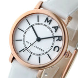 Marc Jacobs Roxy White Dial White Leather Strap Watch for Women - MJ1562 Buy Now By Marc Jacobs