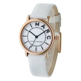 Marc Jacobs Roxy White Dial White Leather Strap Watch for Women - MJ1562 Buy Now By Marc Jacobs