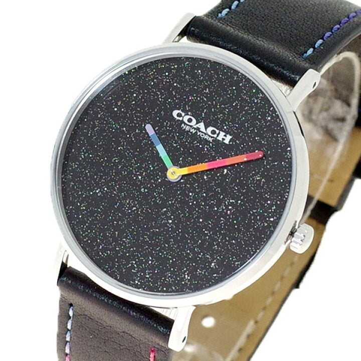 Coach Perry Black Dial Black Leather Strap Watch for Women - 14503033 Buy Now By Coach
