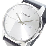 Calvin Klein City Silver Dial Black Steel Strap Watch for Men - K2G2G1CX Buy Now By Calvin Klein