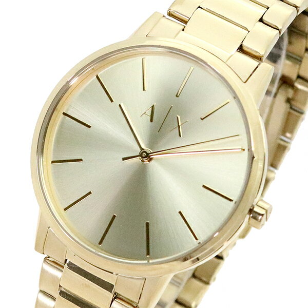 Armani Exchange Cayde Analog Gold Dial Gold Steel Strap Watch For Men - AX2707 Buy Now By Armani Exchange
