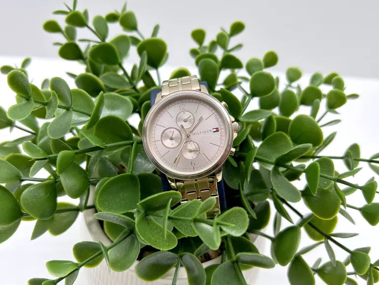 Tommy Hilfiger Madison Chronograph Quartz Rose Gold Dial Rose Gold Steel Strap Watch For Women - 1782190 Buy Now By Tommy Hilfiger