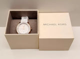 Michael Kors Runway Quartz White Dial White Rubber Strap Watch For Women - MK6853 Buy Now By Michael Kors