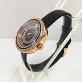 Emporio Armani Rosa Two Hand Black Dial Black Leather Strap Watch For Women - AR11493 Buy Now By Emporio Armani