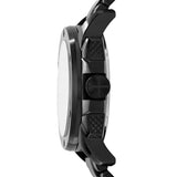 Fossil Modern Machine Automatic Silver Dial Black Steel Strap Watch for Men - ME3080 Buy Now By Fossil