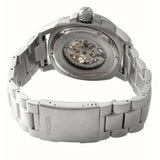 Fossil Modern Machine Automatic Silver Dial Silver Steel Strap Watch for Men - ME3081 Buy Now By Fossil