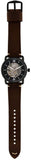 Fossil Commuter Automatic Black Dial Brown Leather Strap Watch for Men - ME3158 Buy Now By Fossil
