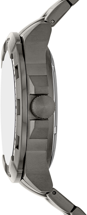 Fossil Bronson Automatic Skeleton Black Dial Grey Steel Strap Watch for Men - ME3218 Buy Now By Fossil
