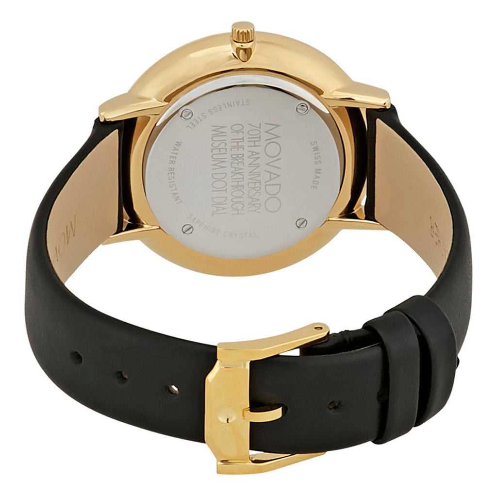 Movado 70th Anniversary Special Edition Black Dial 35mm Watch For Women - 0607137 Buy Now By Movado