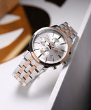 Hugo Boss Jet Silver Dial Two Tone Steel Strap Watch for Men - 1513385 Buy Now By Hugo Boss