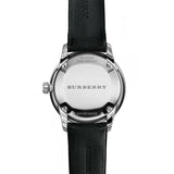 Burberry Classic Round Cream Dial Black Leather Strap Watch for Men - BU10008 Buy Now By Burberry