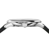 Burberry Classic Round Cream Dial Black Leather Strap Watch for Men - BU10008 Buy Now By Burberry