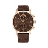 Tommy Hilfiger Kane Brown Dial Brown Leather Strap Watch for Men - 1710400 Buy Now By Tommy Hilfiger