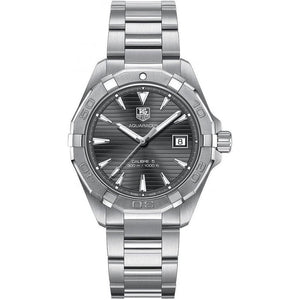Tag Heuer Aquaracer Automatic Anthracite Grey Dial Silver Steel Strap Watch for Men - WAY2113.BA0928 Buy Now By Tag Heuer