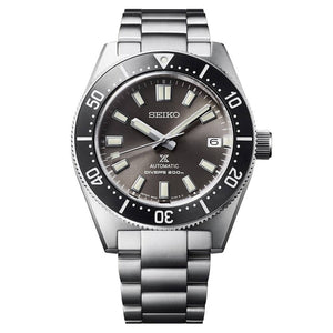 Seiko Prospex 1965 Modern Re Interpretation Automatic Black Dial Silver Steel Strap Watch For Men - SPB143J1 Buy Now By Seiko