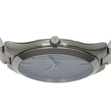 Michael Kors Slim Runway Blue Dial Grey Steel Strap Watch For Men - MK8584 Buy Now By Michael Kors