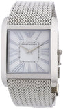 Emporio Armani Super Slim Quartz White Dial Silver Mesh Bracelet Watch For Women - AR2015 Buy Now By Emporio Armani