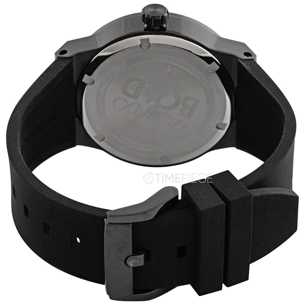 Movado Bold Fusion Black Dial Black Rubber Strap Watch for Men - 3600621 Buy Now By Movado