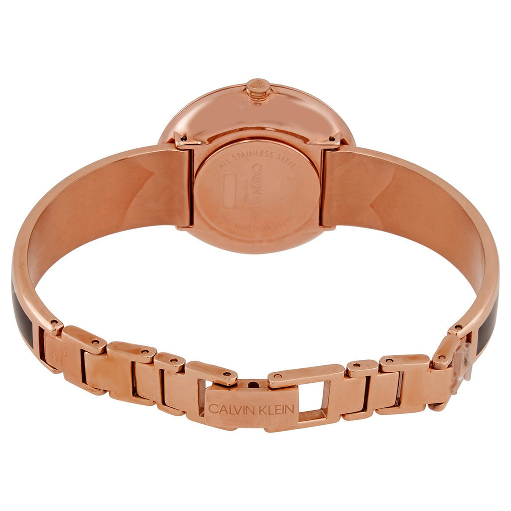 Calvin Klein Seduce Black Dial Two Tone Steel Strap Watch for Women - K4E2N611 Buy Now By Calvin Klein