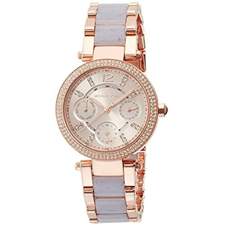 Michael Kors Parker Gold Dial Two Tone Steel Strap Watch for Women - MK6327 Buy Now By Michael Kors