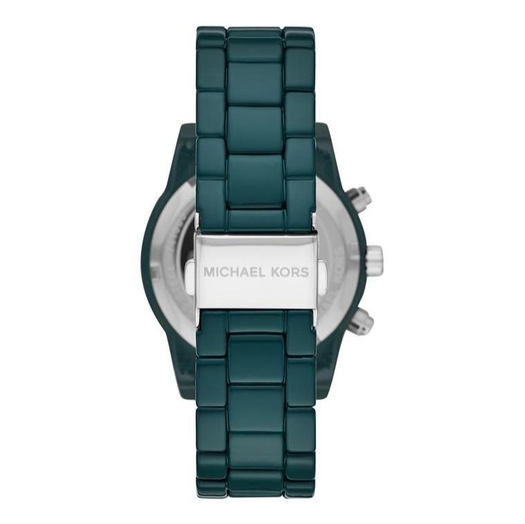 Michael Kors Bradshaw Chronograph Blue Dial Blue Steel Strap Watch For Men - MK6722 Buy Now By Michael Kors