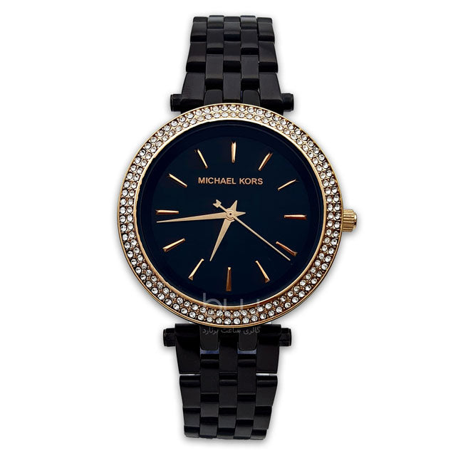 Michael Kors Darci Black Dial Black Steel Strap Watch for Women - MK3407 Buy Now By Michael Kors