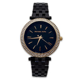 Michael Kors Darci Black Dial Black Steel Strap Watch for Women - MK3407 Buy Now By Michael Kors
