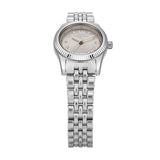 Michael Kors Lexington Three-Hand Silver Dial Silver Steel Strap Watch for Women - MK4843 Buy Now By Michael Kors