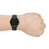 Michael Kors Slim Runway Chronograph Black Dial Black Steel Strap Watch For Men - MK8919 Buy Now By Michael Kors
