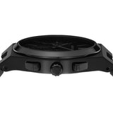 Michael Kors Lennox Chronograph Black Dial Black Steel Strap Watch For Men - MK9146 Buy Now By Michael Kors